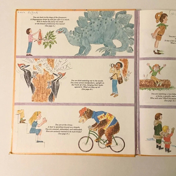 Vintage 1981 Classic Golden Book Joe Kaufmans Wings Paws Hoofs and Flippers - Picture 7 of 16